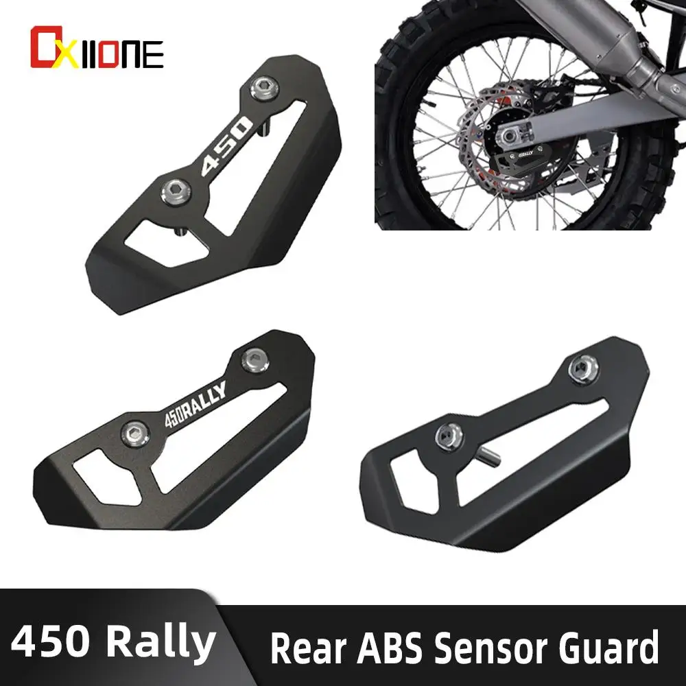 2023 For KOVE 450 Rally 2022-2024 Rear ABS Sensor Guard Cover Protector Motorcycle Accessories Sensor Protect With 450Rally Logo