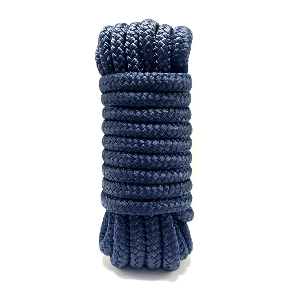1.5m Boat Fender Rope Heavy Duty Mooring Line for Large Yacht Sailboat High Freeboard Docking Tether Cord Braided Marine Rope