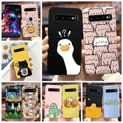 Per Samsung Galaxy S10 S10e S10 + custodia Cute Fashion Cartoon Cover custodia morbida in TPU per Samsung S10 Plus S 10 Galaxy S10e Shell