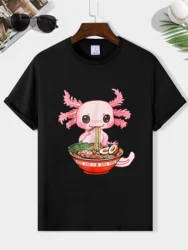 Kawaii Axolotl Ramen Noodles Japanese Anime Otaku Nu GothOtaku Classic T-shirt  Redbubble