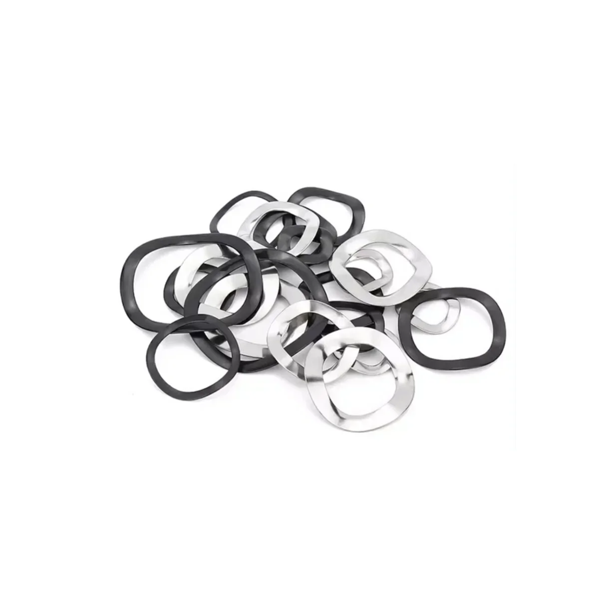 

304 Stainless Steel Three Wave Peak Washer / Waveform Washer/Multi Wave Spring Washer / Elastic Bearing Washer