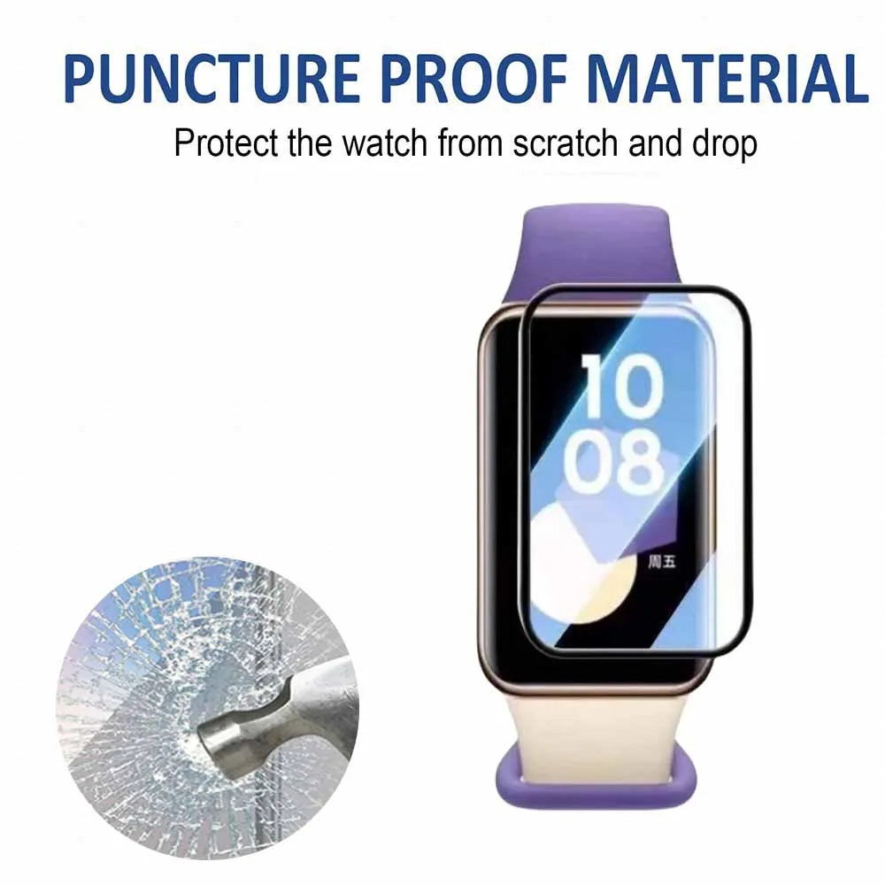 3D Curved Protective Film For Huawei Honor Band 9 Anti-scratch Smart Watch Soft Screen Protector For Huawei Honor Band9 Not Glas