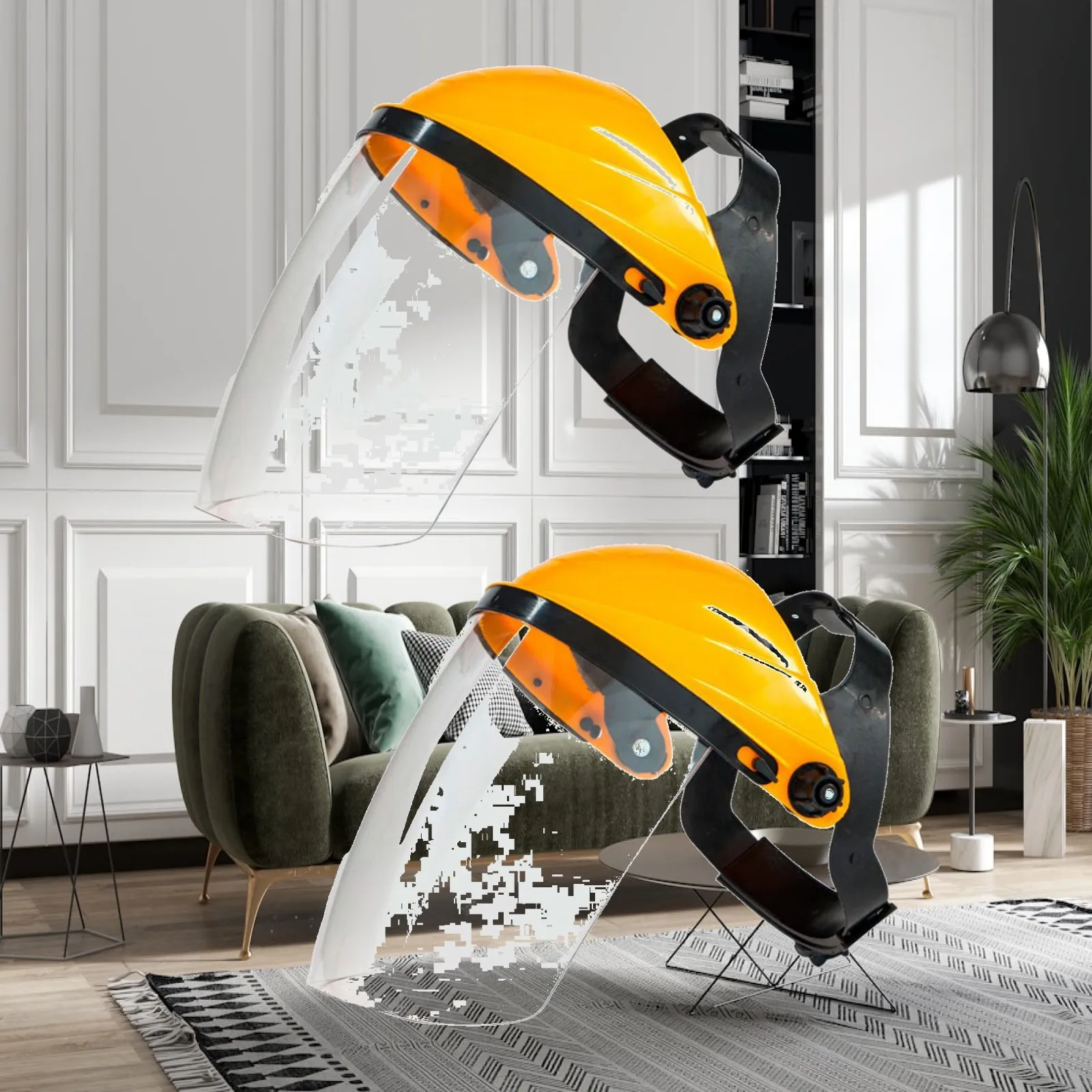 Headgear Comfort Adjustable Head-mounted Wide Visor Universal Welding Reusable
