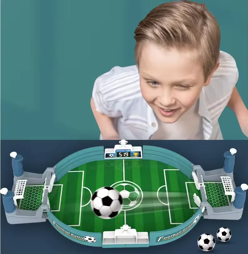 Foosball Games Desktop Football Soccer Pinball for Indoor Game Room Games Foosball Desktop Sports Board Games Mini Adult