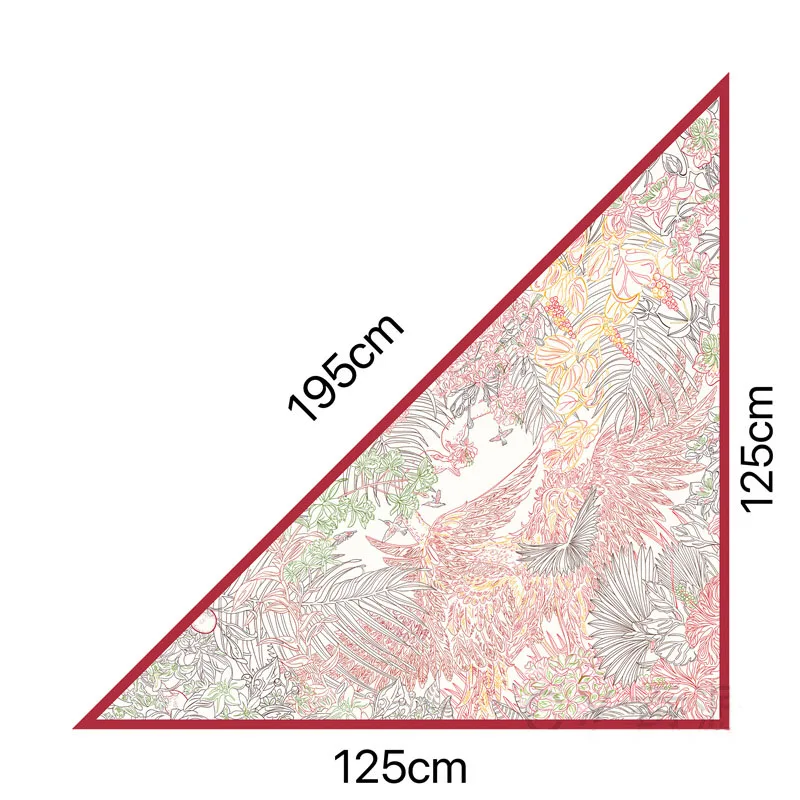 2024 Women Winter Wool Scarves Wraps Luxury Elegant Triangle Wool Foulard Echarpe Coat Poncho Double Sided Printing