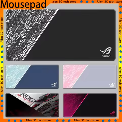 ROG Gaming Mouse Pad 300x250 800x300 1000x500 Atmosphere Computer Custom Table Desk Mat Large Mousepad Pc Gaming Mouse Mats