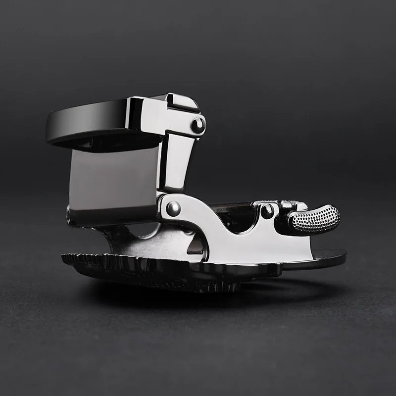 Herren Gürtels chnalle, automatische Gürtel Ratschen gürtel Zubehör, geeignet für 3,5 cm Gürtel, Herrenmode Gürtels chnalle – Detail 7
