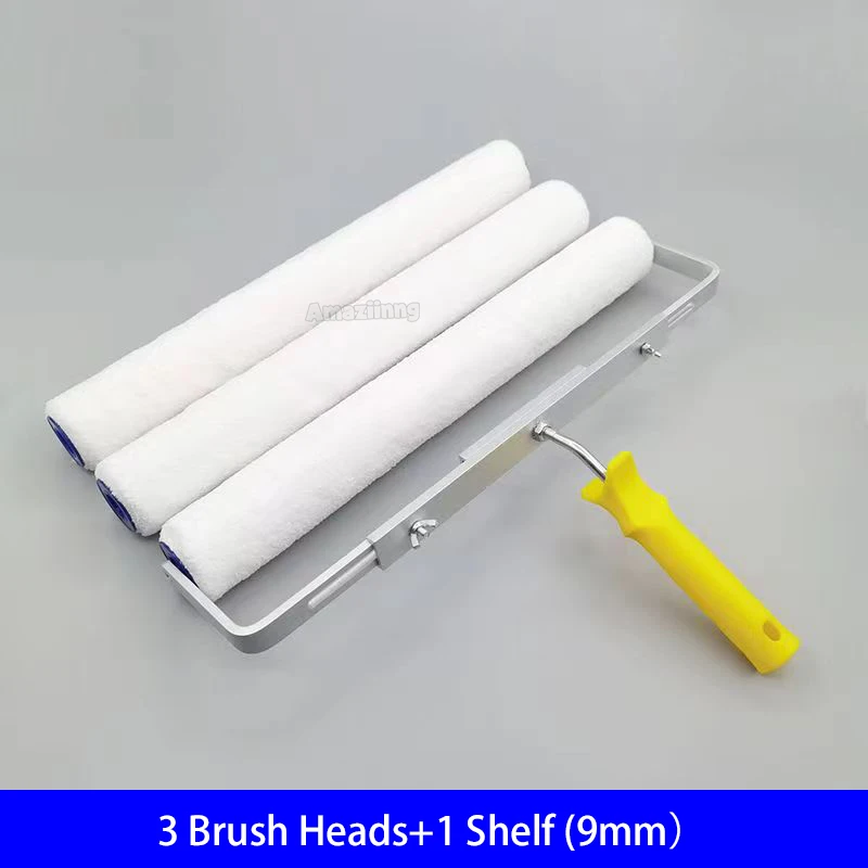 18 inch Verfroller Borstel Korte-Midden-Lange Pluche Schilderen Handvat Tool Voor Muur Decoratieve 6 MM/9 MM Schilderen Handvat Tool Ondersteuning