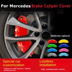 For Mercedes Benz Car Brake Caliper Cover Aluminum Front Rear Fit CLA CLB CLS GLA GLB GLC GLS GLK A B C D E S G M Class Vito