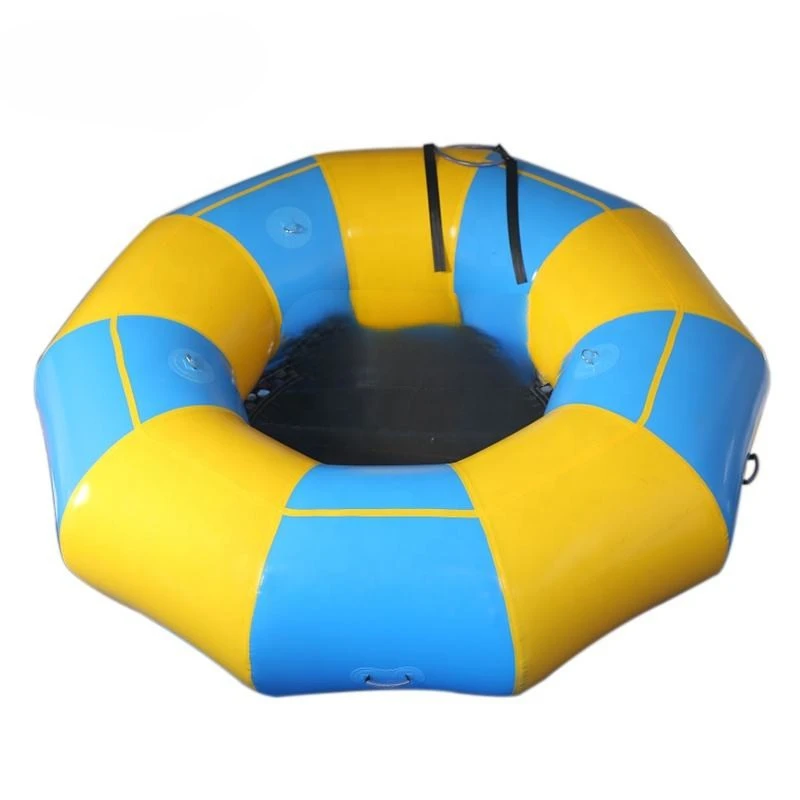 Water Bouncer Trampoline Pvc Inflatable  Portable Inflatable Water Bouncer Swim Platform For Lakes Pool Outdoor Sport