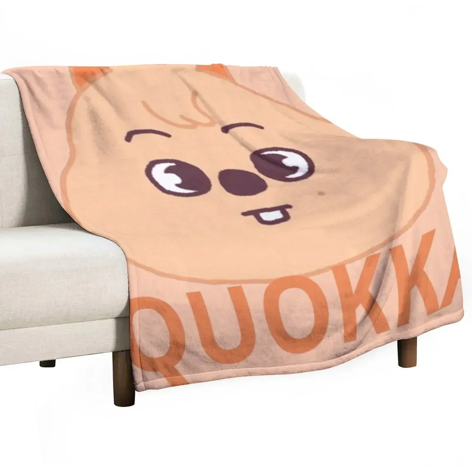 Han Quokka Throw Blanket Vintage blankets and throws Blankets For Baby Blankets