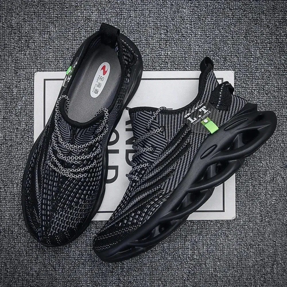 أحذية رجالية احذية الجري الرجال نعل سميك زيادة الراحة أحذية رياضية أحذية رياضية ناعمة رجالي أحذية المشي التنس Zapatillas Hombre #3