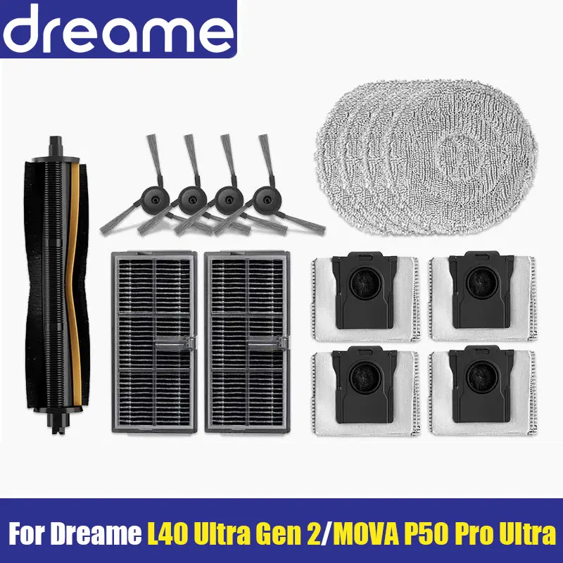 �y�Z�[�����zDreame L40 Ultra Gen 2 / L40 Ultra�AMOVA P50 Pro Ultra / P50 Ultra�Ή� ���C���u���V�A�T�C�h�u���V�A�t�B���^�[�A���b�v�N���X�A�_�X�g�o�b�O