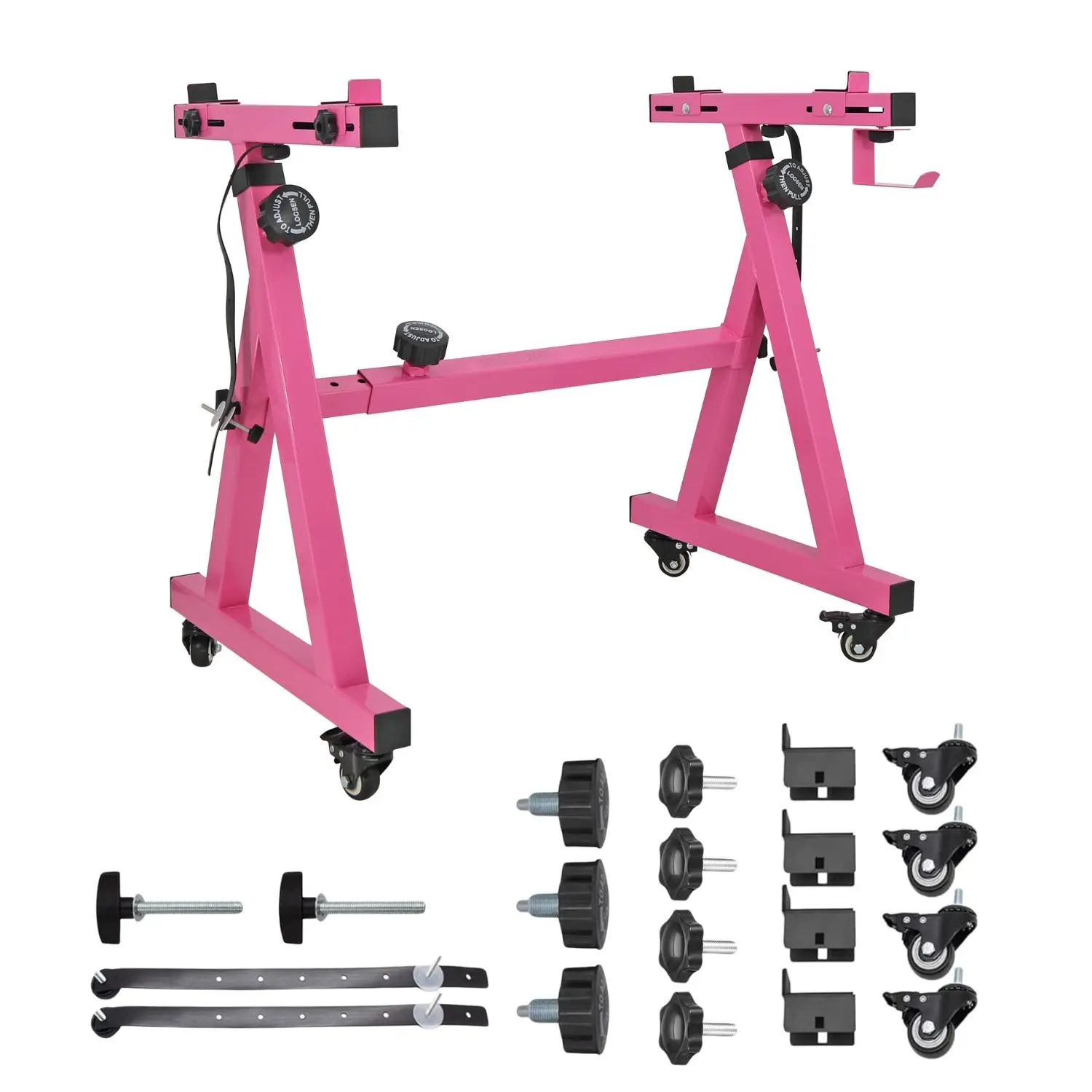 5 CORE حامل لوحة المفاتيح الناهض Z نمط الارتفاع العرض قابل للتعديل المحمولة الثقيلة حامل الموسيقى للأطفال والكبار يناسب 54 #1