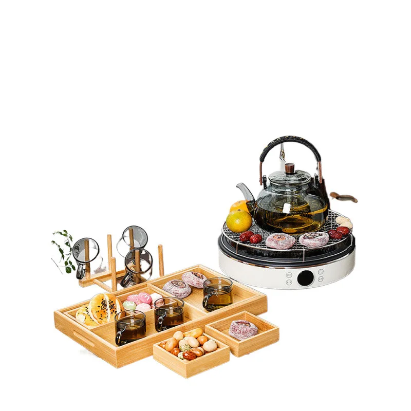 

Furnace tea making indoor household set, full set of heat-resistant glass teapot, plug-in electric ceramic