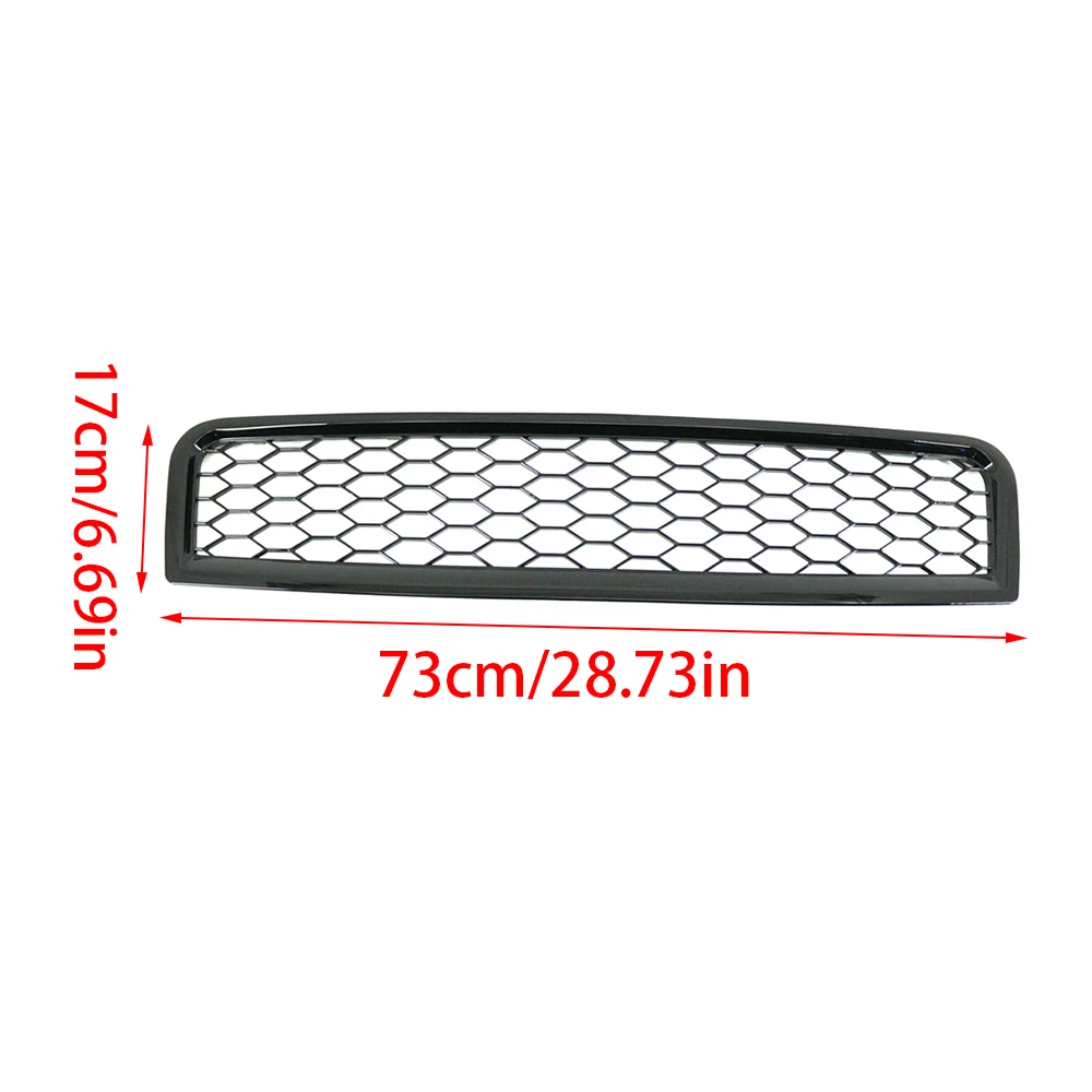 1pc 8E0853651F Honeycomb Mesh Front Bumper Grille for Audi 2002 2003 2004 2005 A4 B6 (regular model) S4 B6 2004 2005 AU1200114