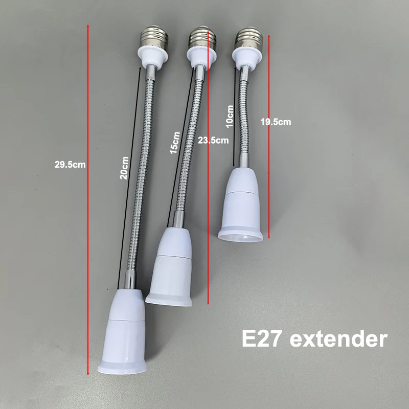 E27 To 2 way E27 Lamp base Holder Bulb Heads splitter Conversion 18cm extend Socket for light Home Hotel Lighting Accessories u
