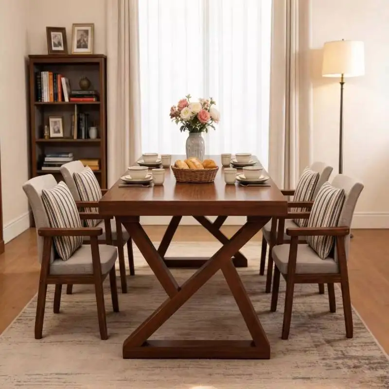 Hardware Covers Dining Table Kitchen Decorations Living Room Dining Table Conference Restaurant Mesa Comedor Furniture For Home