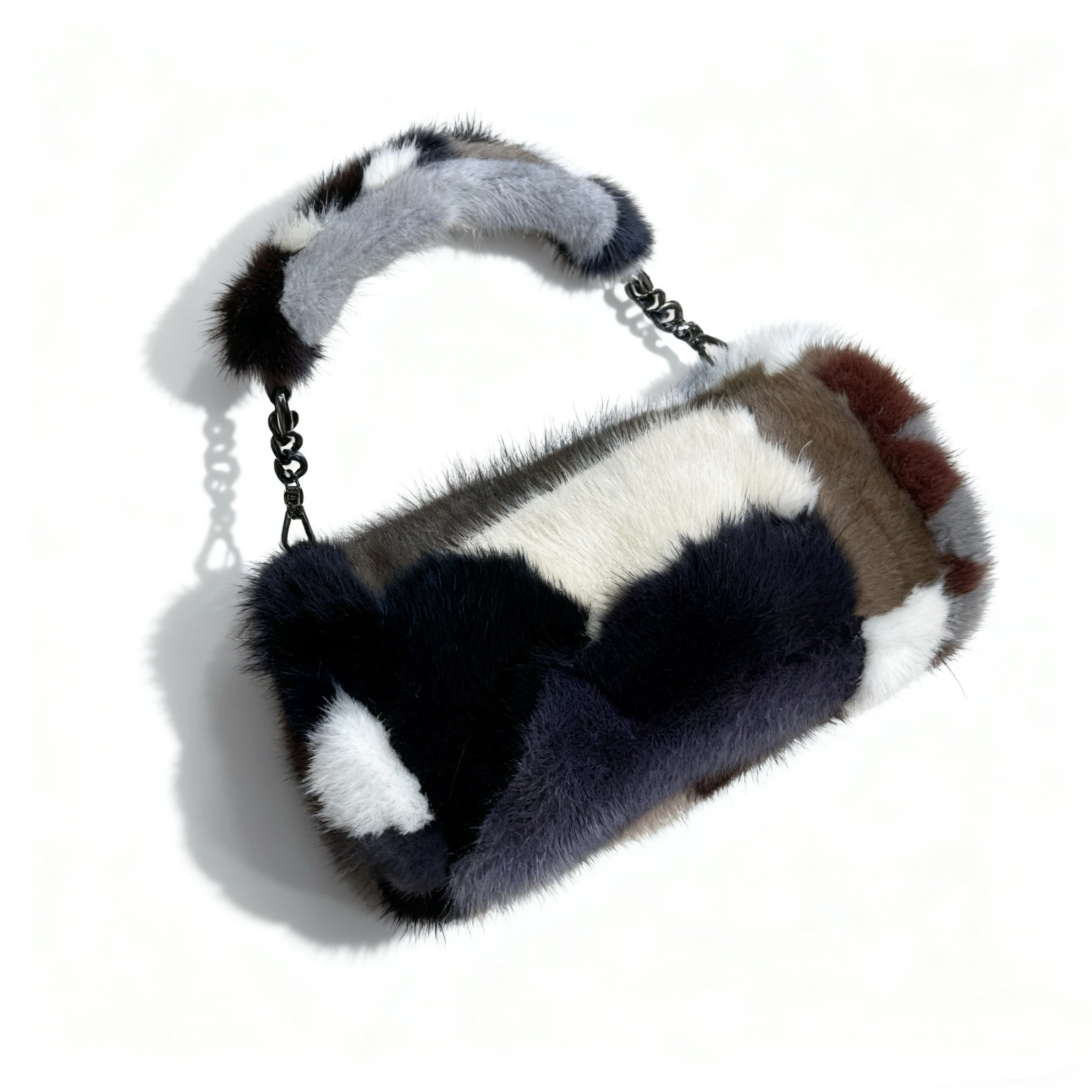 

Сумка из натурального меха норки для женщин, кожаная сумка, плюшевая повседневная женская сумка, зимняя сумка на плечо, модная изысканная сумка для покупок