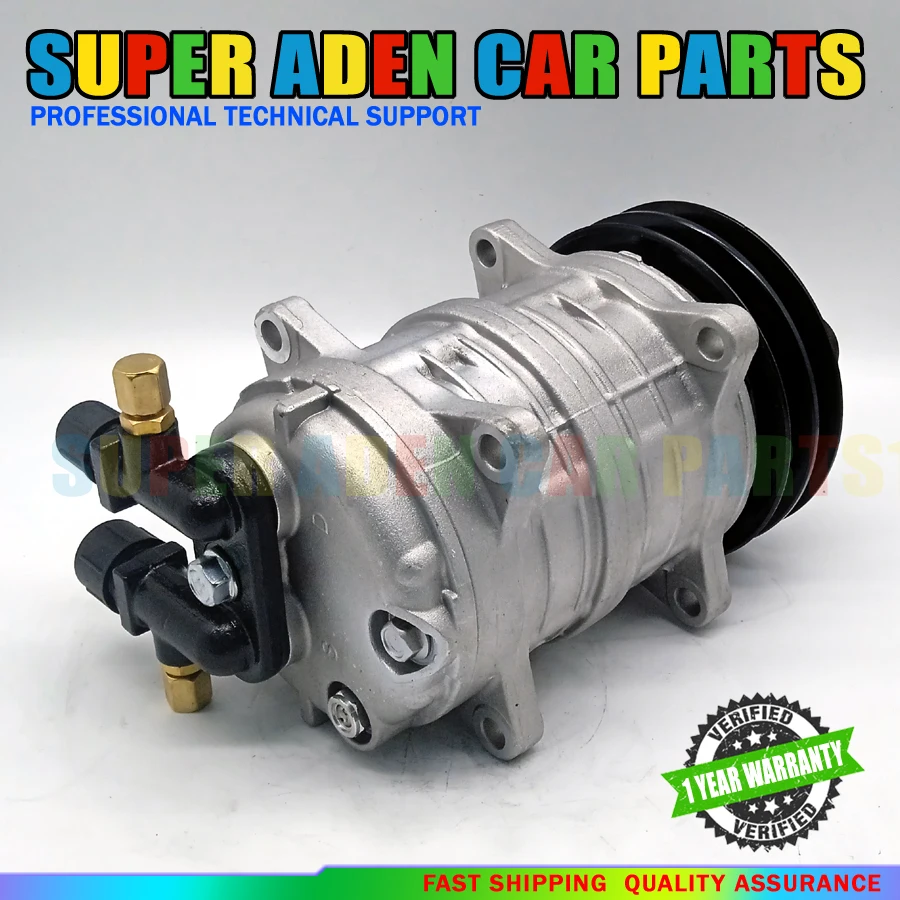 Compresor de Aire Acondicionado Valeo TM-16 TM16, Compresor de Aire Acondicionado 2PK 12V o 24v Z0006361A
