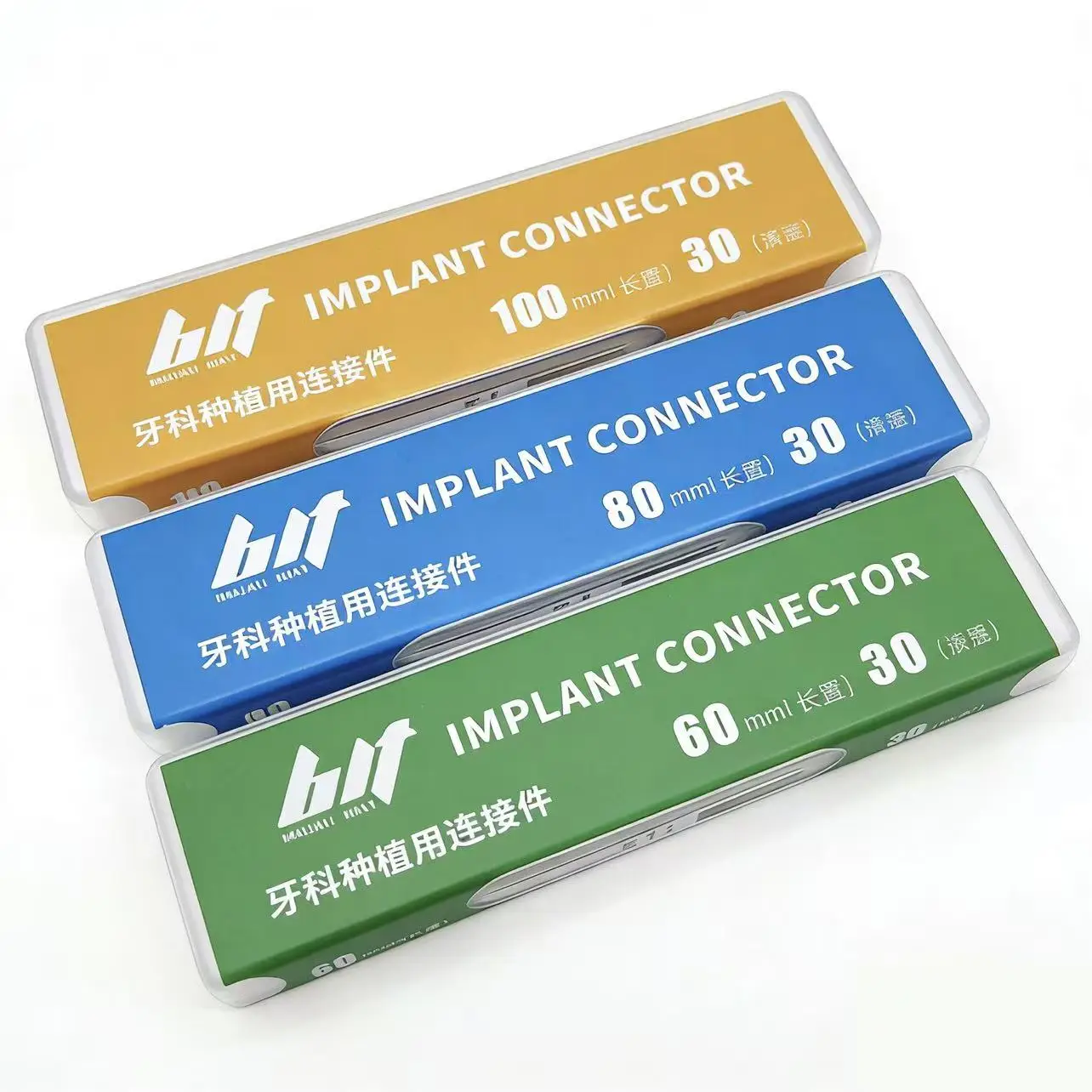 Dental Three Strand Twist Titanium Wire Implant Connector Overdenture Strengthener MU Wire
