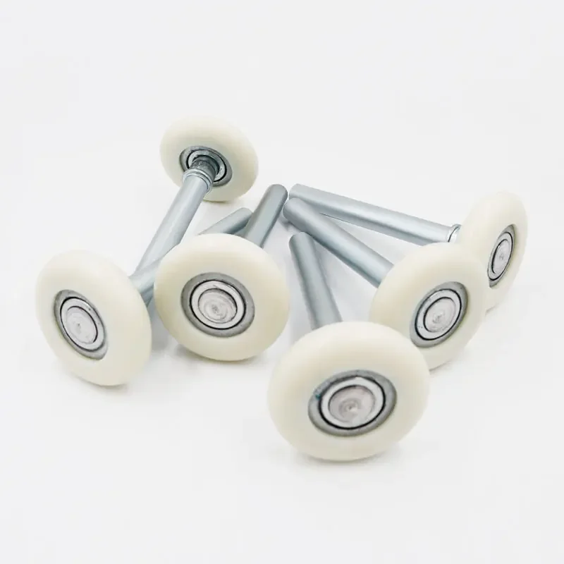 1pc Heavy Duty White Nylon Garage Door Roller Wheel Ball Sealed Bearing 105mm/120mm/175mm Length suit for the heaviest of doors