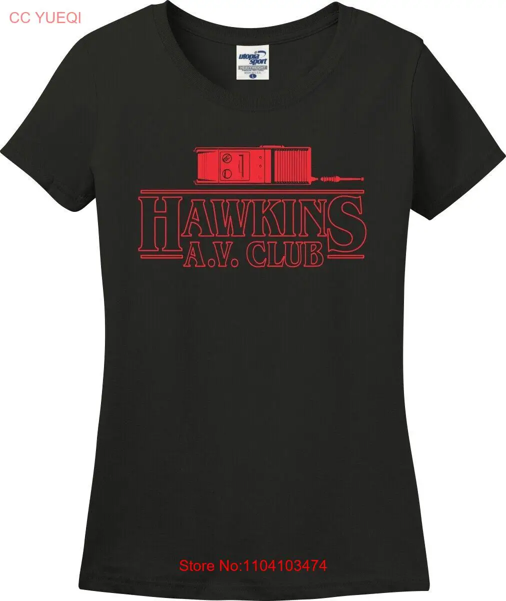 Hawkins AV Club Walkie-Talkie Missy Fit Ladies T-Shirt (S-3X)