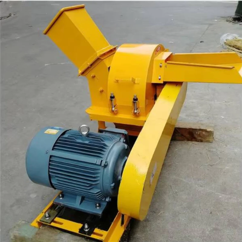 Industrial Crusher Machine For Biomass Sawdust Production Pulverizer/Diesel Wood Chipper