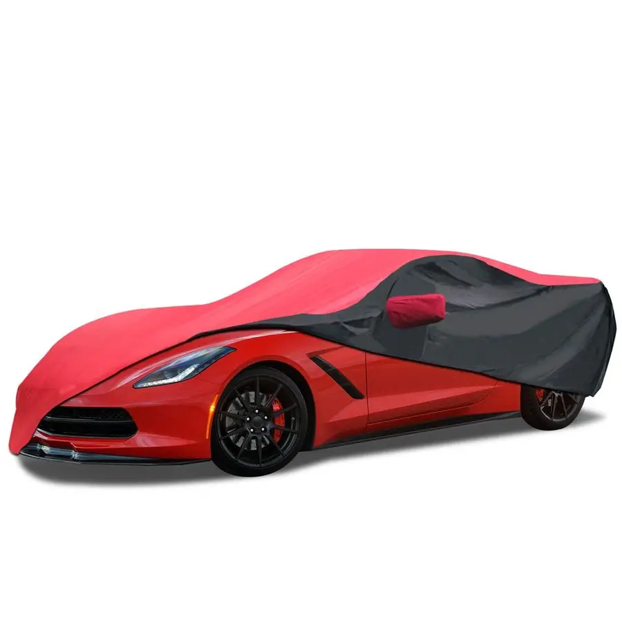 

Водонепроницаемый чехол для автомобиля, изготовленный на заказ для Chevrolet Corvette C7 Stingray 2014-2019, устойчивый к УФ-излучению и выцветанию, для использования в помещении и на улице.