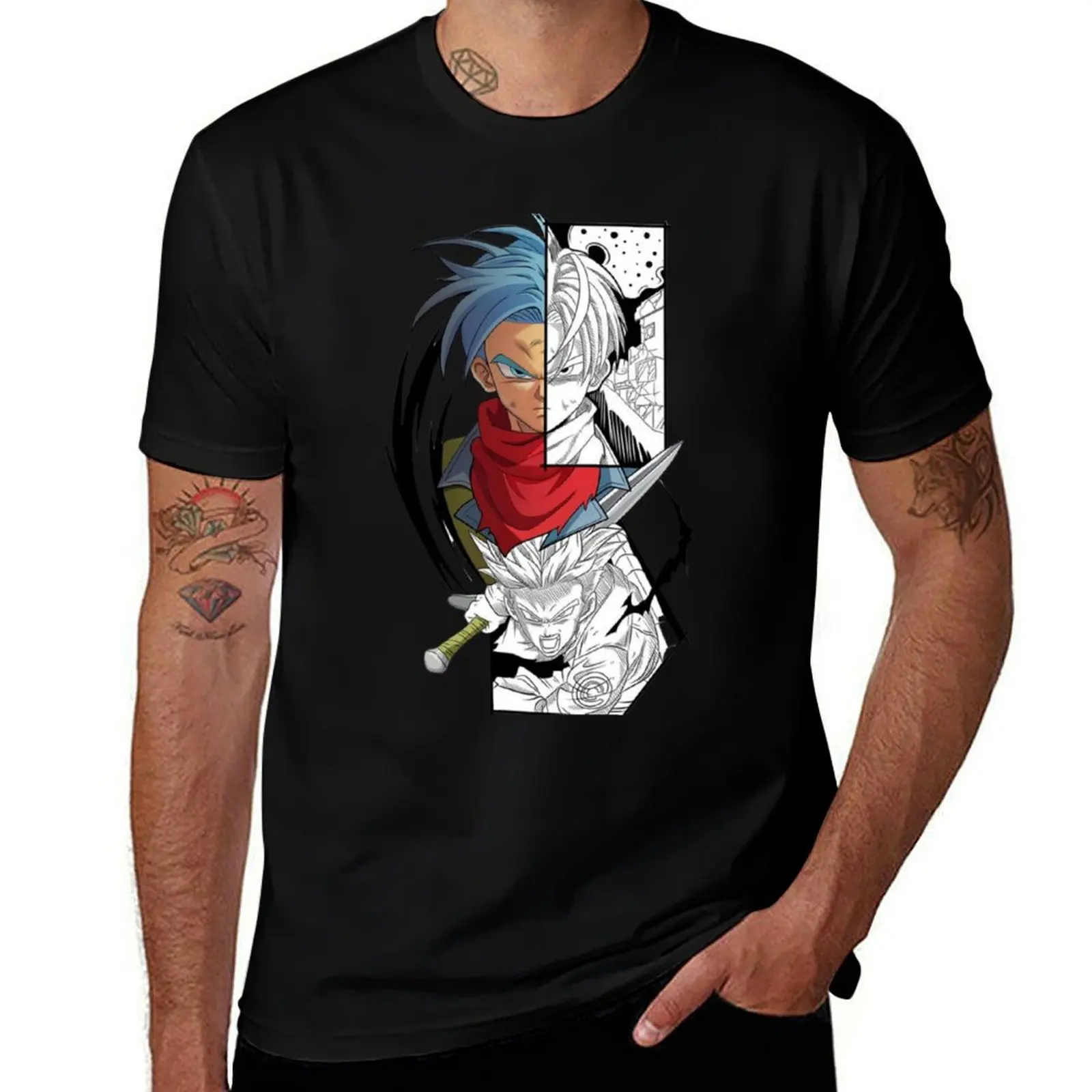 Future Trunks T-Shirt T-Shirt sports fans plus size clothes T-shirts oversize t shirts for men cotton