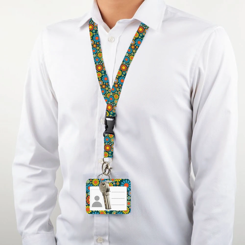 Sunflower ID Badge Holder