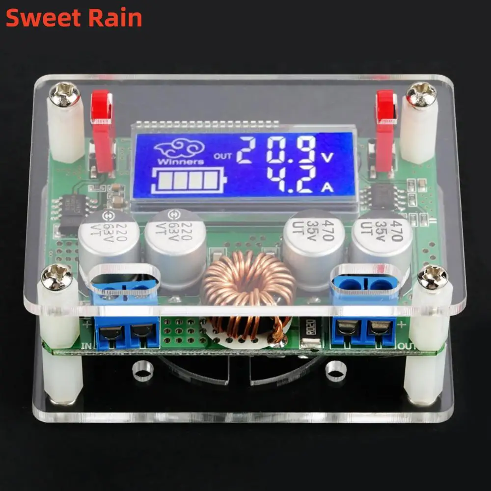 DC-DC Step-Down Module 8-60V To 3-32V 7A Step-Down Power Supply Module Adjustable Digital Power Module with Shell