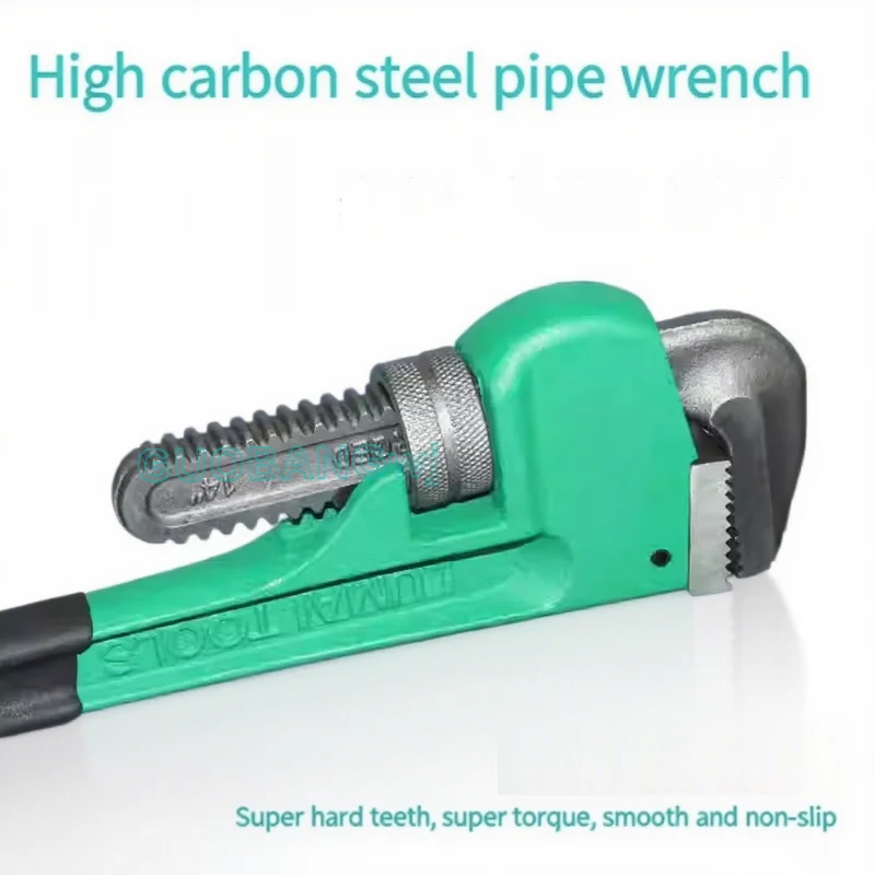 

8-48 Inch Heavy Duty Pipe Wrench Adjustable Pipe Pliers Universal Plumbing Water Pipe Wrench Household Plumber Spanner Tool