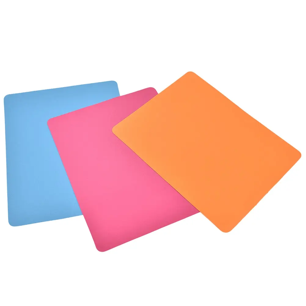 1PC High Quality 21.5 X 17.5cm Gaming PC Laptop Mouse Pad Anti-Slip Solid Color Rectangle Mat