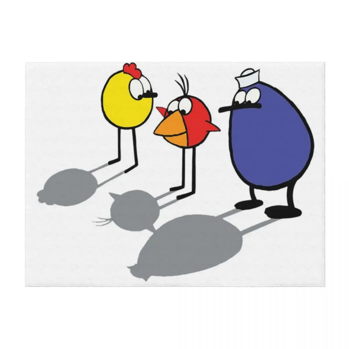 

Peep and the Big Wide World Throw Blanket Custom Beach halloween Travel Blankets