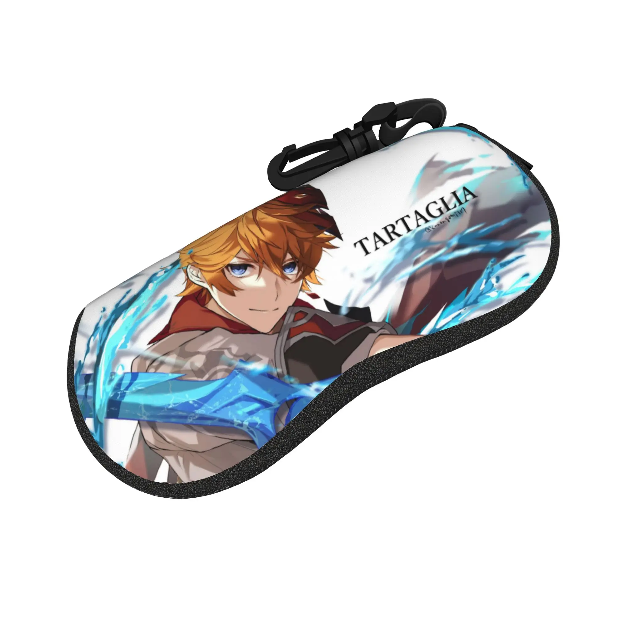 Harajuku Cartoon Glasses Case Genshin Impact Childe Merchandise  Box  Sunglasses Storage Box Cartoon Eyewear Container