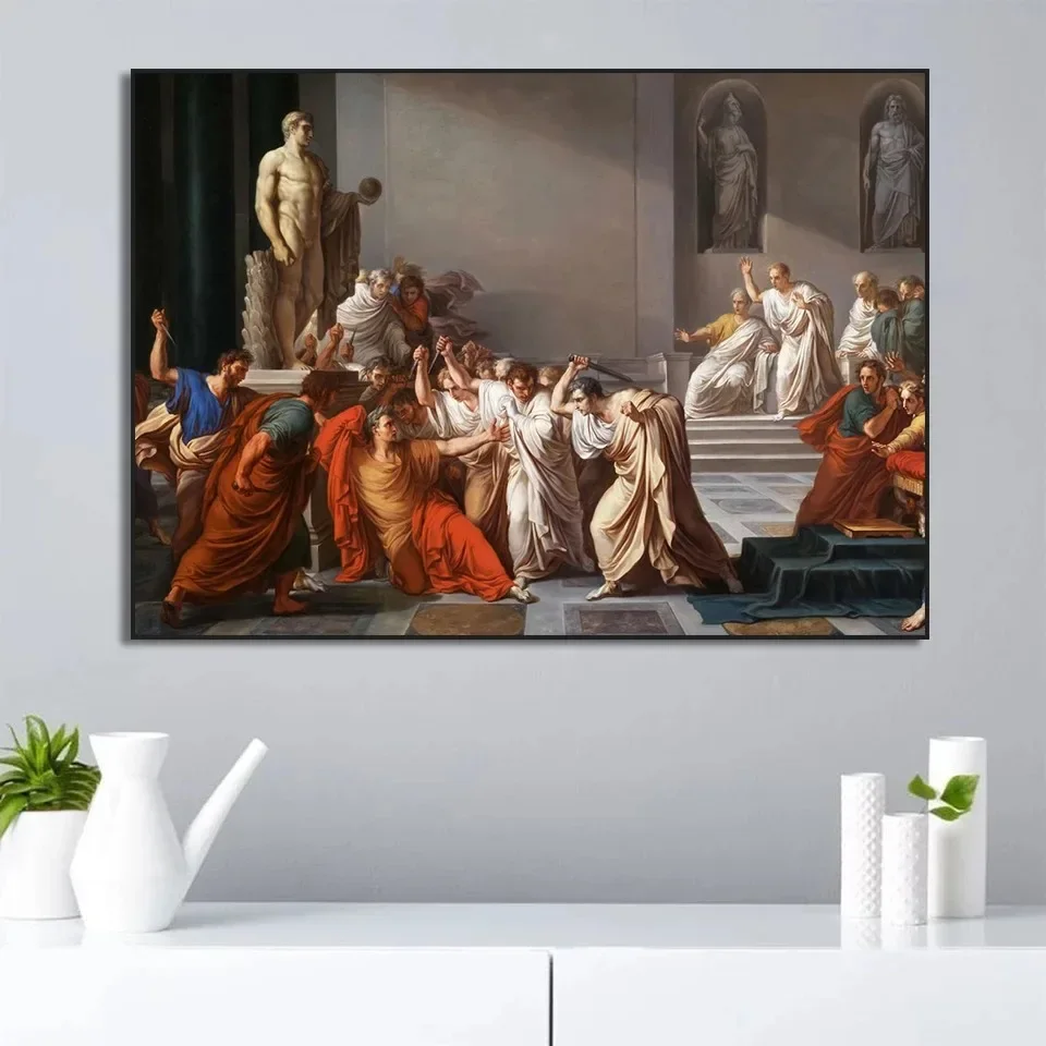 Canvas Painting Posters Prints Wall Art Pictures The Creation of Adam By Michelangelo Fallen Angel Living Room Decor