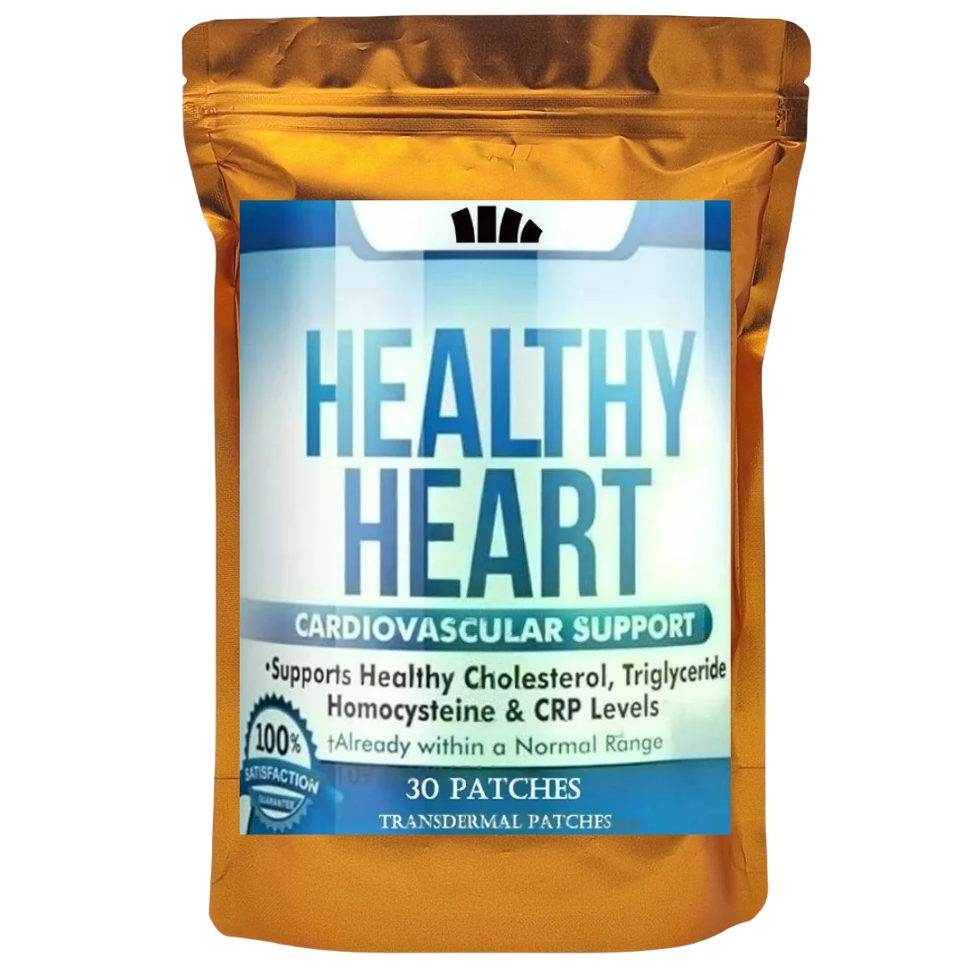 

Heart Support And Blood Pressure Transdermal Patches Promotes Cardiovascular Health 30 Patches