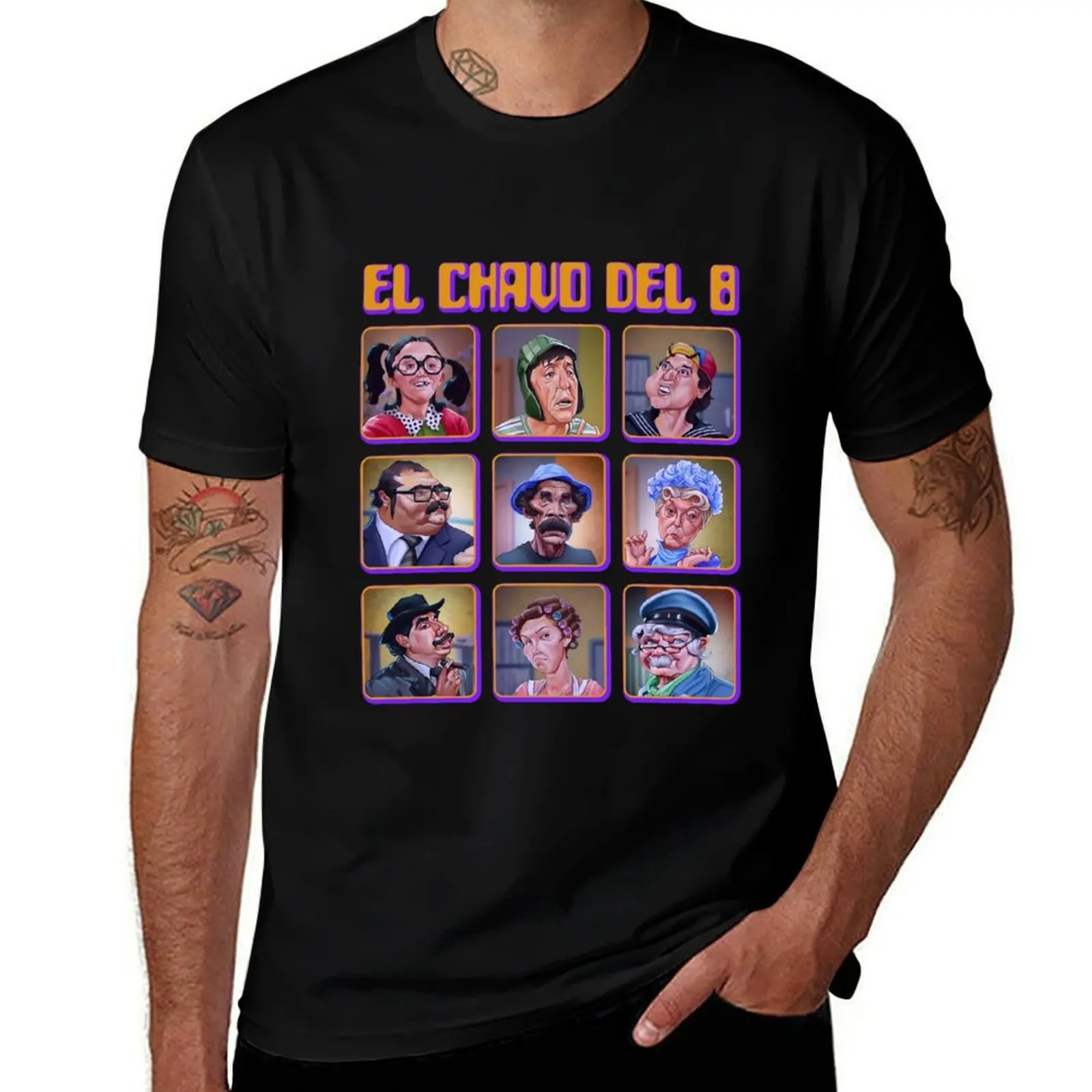 

shirt man shirt personalised designer t g men 8 shirts Chavo for del man T-Shirt t t El