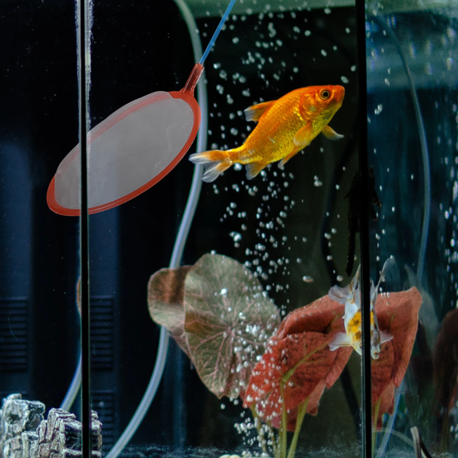 

10 шт. компактных рыболовных сетей премиум-класса, ручные сачки для чистки небольших аквариумов и работы с креветками, многофункциональный сетчатый инструмент