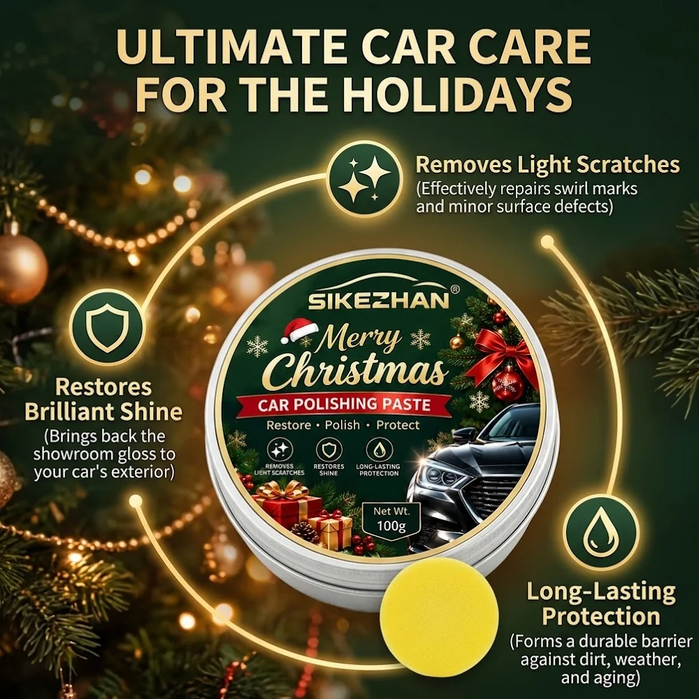 ชุดครีมขัดสีรถยนต์ ขจัดรอยขีดข - Car Scratch Repair Polishing Wax Paste บทวิจารณ์และราคา