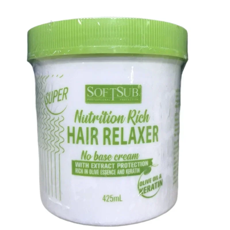 African Hair Relaxer Rich in Olive and Keratin 212ml