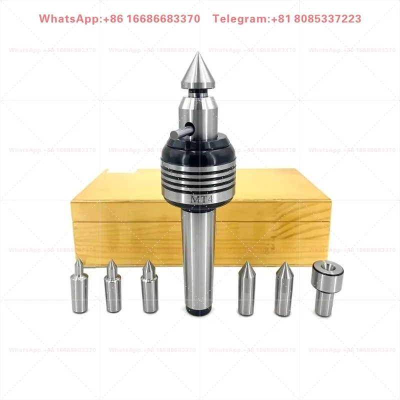 MT3 MT4 MT5 Multi Point Rotating Live Center Interchangeable Tip Lathe Machining Workholding Spare Part
