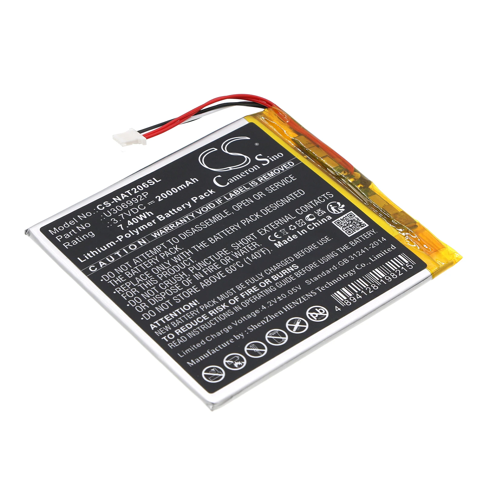 CS Replacement Battery For ONN Surf Tablet 7