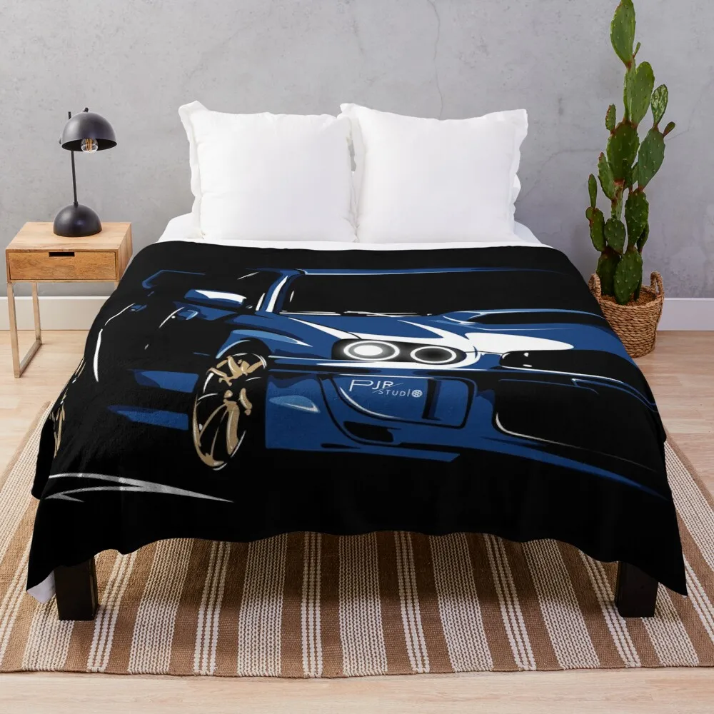 

Impreza Blob eye silhouette Style Throw Blanket Thermals For Travel Polar Sofa For Sofa Thin Blankets