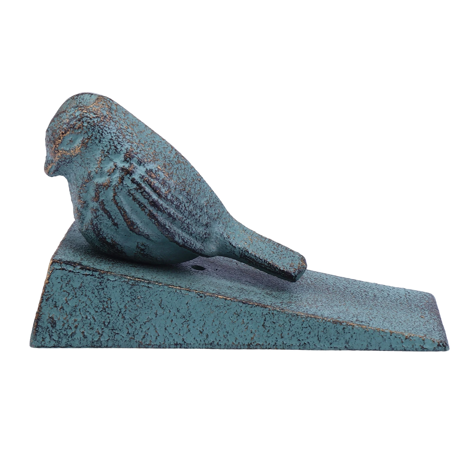 

Cast Iron Door Stopper Wedge Safeguard Anti Slam Heavy Weight Baby Safety Metal Tool Floor Outdoor