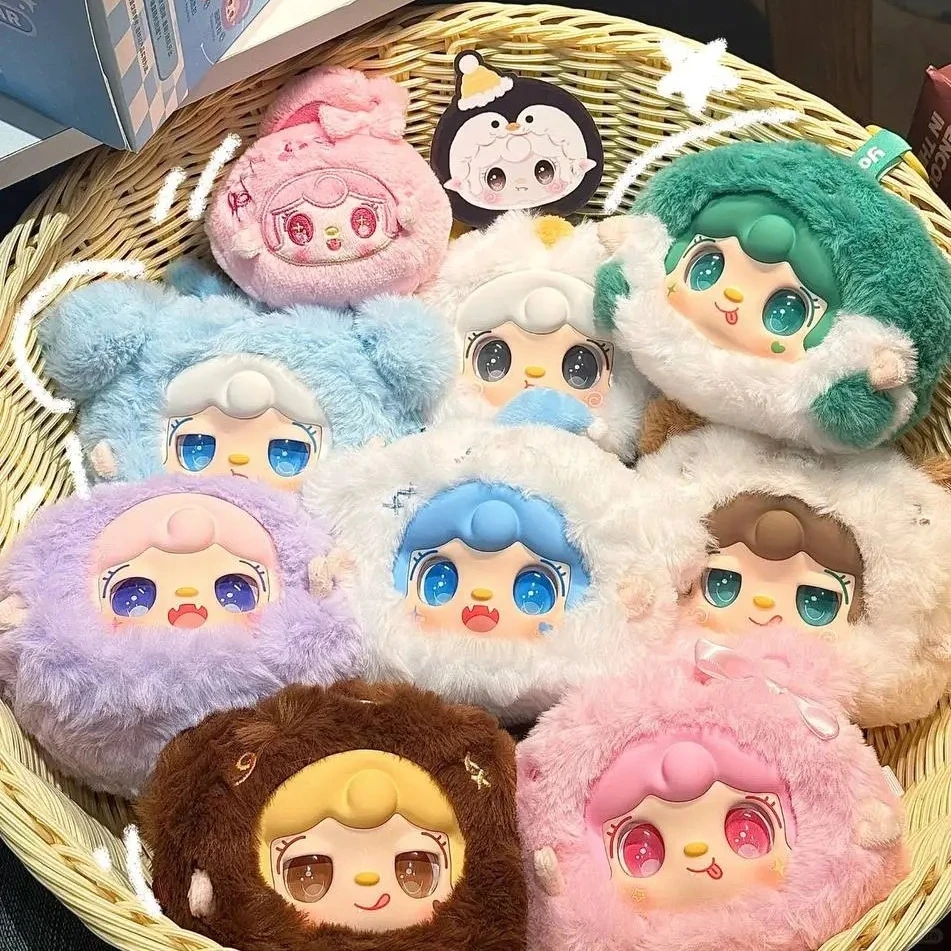 

Yooki V6 Ocean Baby Series Vinyl Pendant Plush Doll Blind Box Kid's Birthday Gift Bag Decoration Keychain Collectible Toys