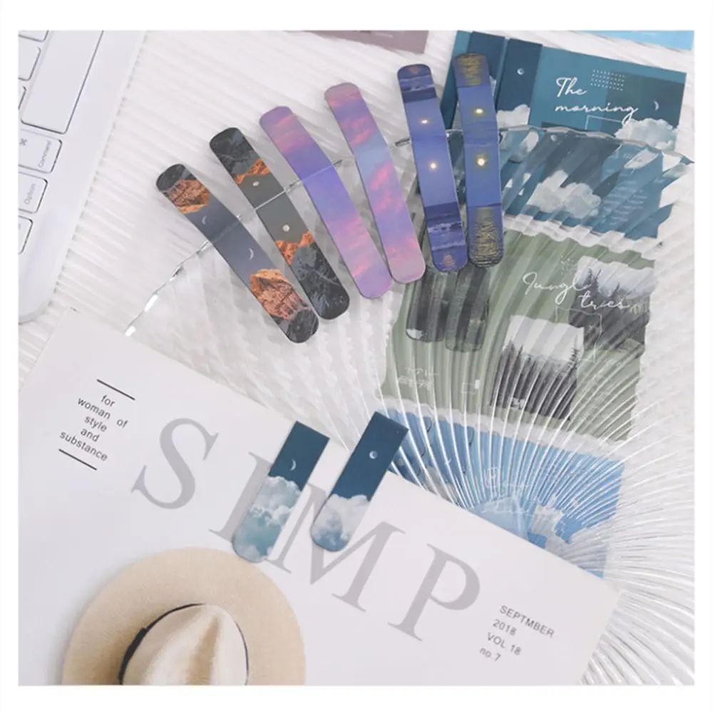 Магнитные закладки для книг, 2 шт.