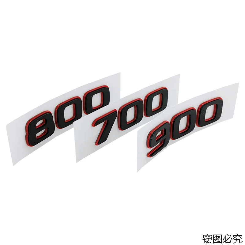 700 800 900 rocket deition badge car stickers for G-class refit Brabus ROCKET rear boot labels trunk logo car accessories