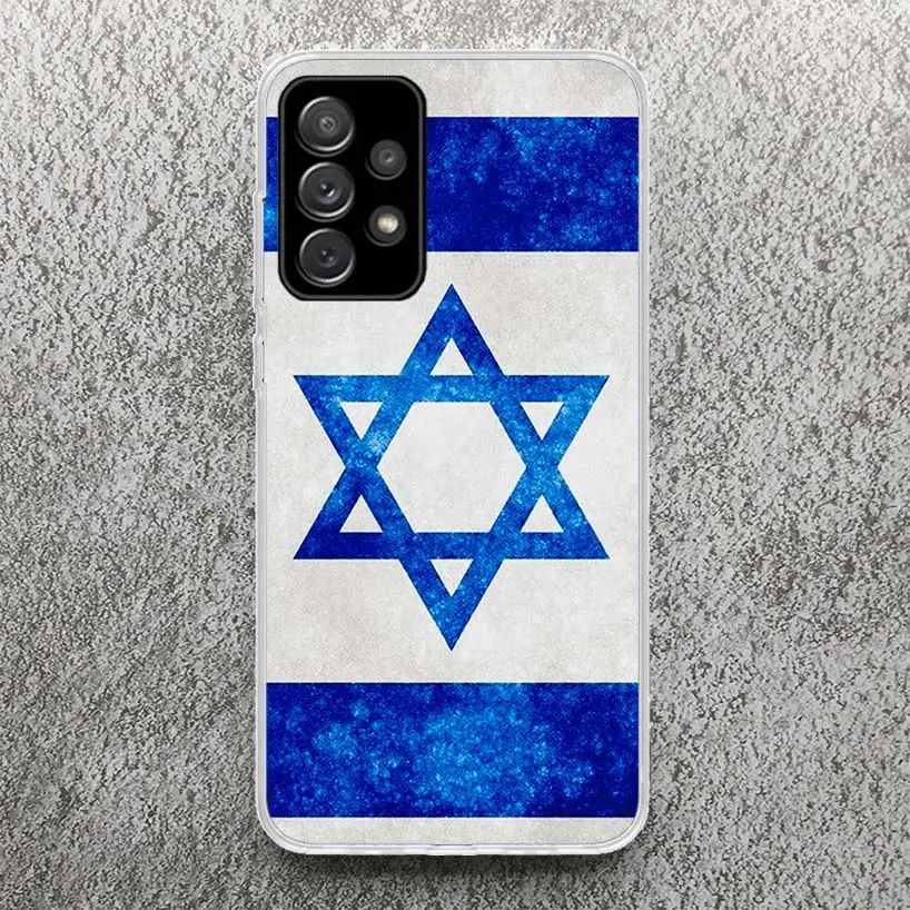 David Jewish Star Symbol Phone Case For Samsung Galaxy A15 A55 A14 A54 A13 A53 A12 A52S A25 A24 A35 A34 A23 A33 A22 A32 A04S A03